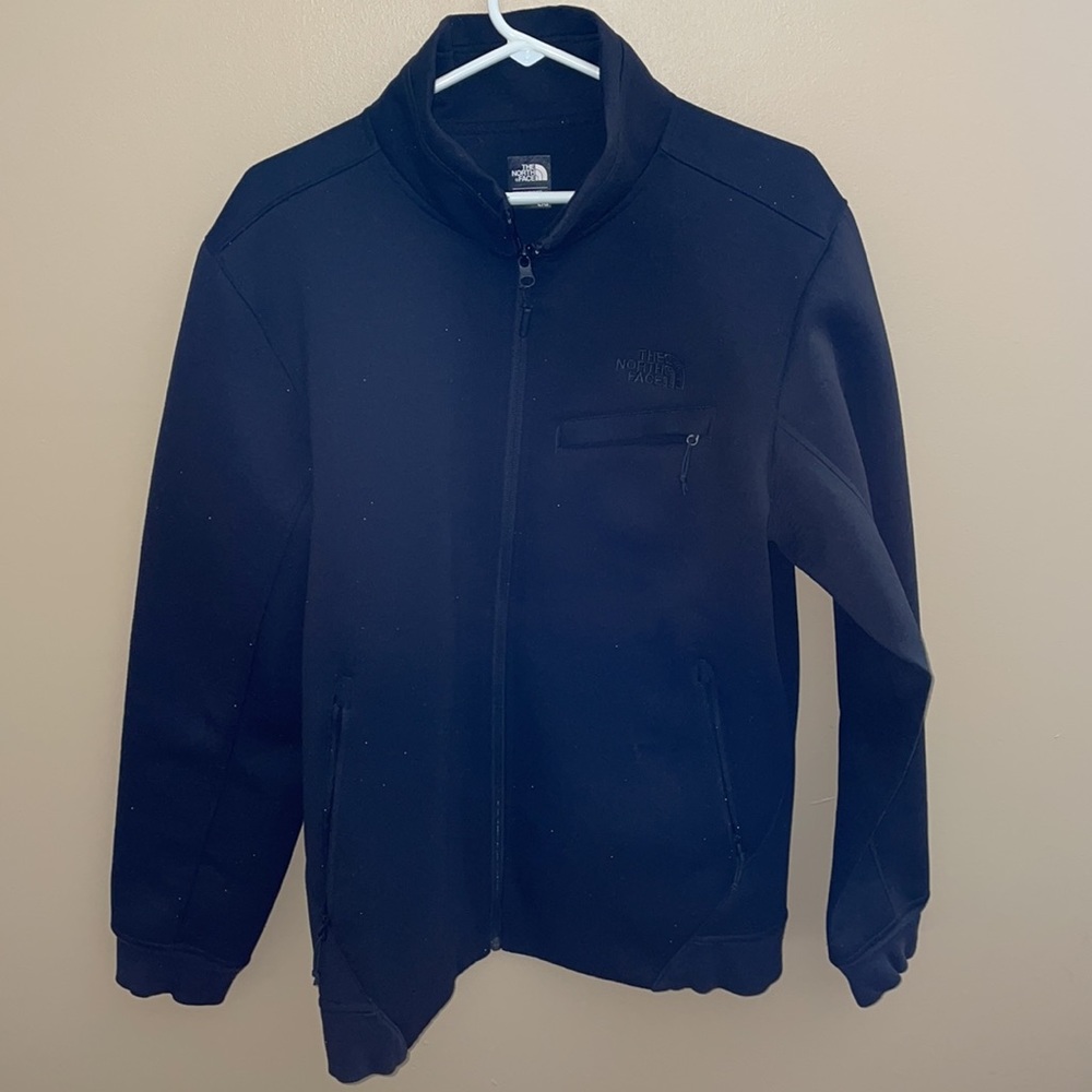 North Face Full Zip Jacket Black